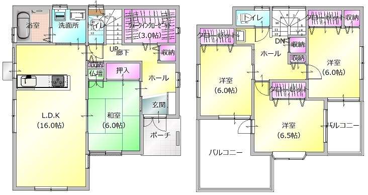 売戸建　新中里　4,950万円　